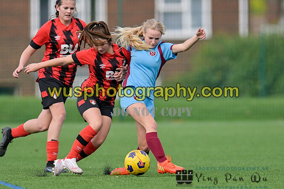 20221022-141615 West Ham United Performance Girls U16 v AFC Bournemouth Girls U16