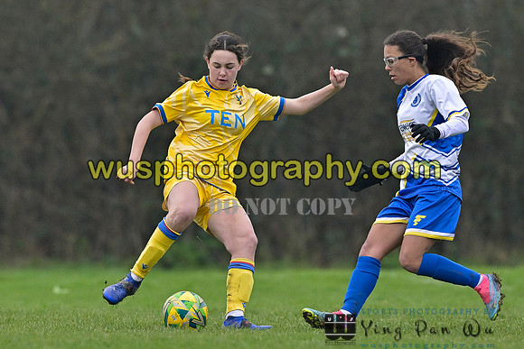 20250118-122721 Haywards Heath Town Youth FC Girls U18 v Crystal Palace FC Academy Girls U16