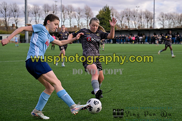 20250316-153701 Cray Wanderers Youth FC Girls U15 v Hashtag United Girls U15