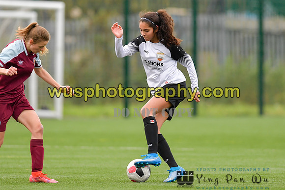 20211211-114846C West Ham United Academy Girls U16 v London Bees Academy U16