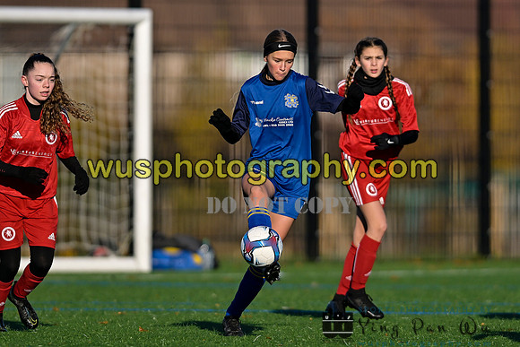 20221210-113944 Welling United FC Girls U13 v Hashtag United FC Girls U13