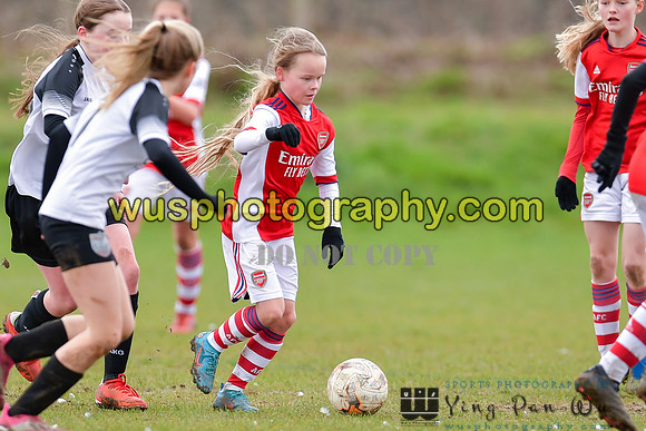 20220305-133703 London Bees Academy U14 v Arsenal FC Girls U13