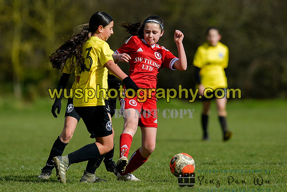 20220312-130323 Watford Ladies FC U14 Warriors v Welling United Girls U14