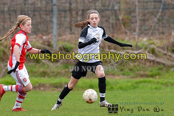 20220305-134330 London Bees Academy U14 v Arsenal FC Girls U13