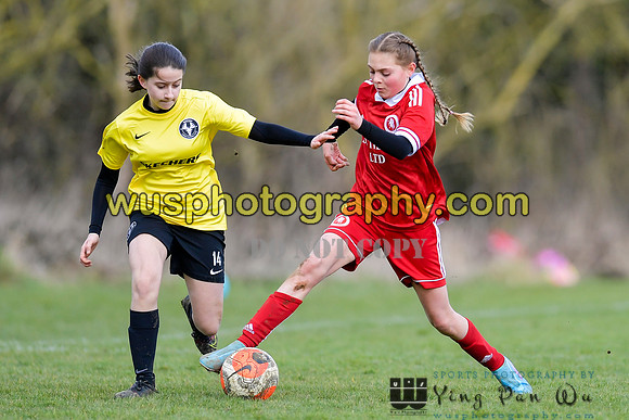 20220312-123637B Watford Ladies FC U14 Warriors v Welling United Girls U14
