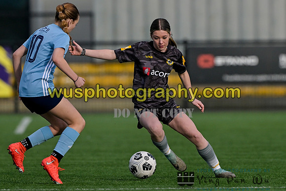 20250316-161817 Cray Wanderers Youth FC Girls U15 v Hashtag United Girls U15