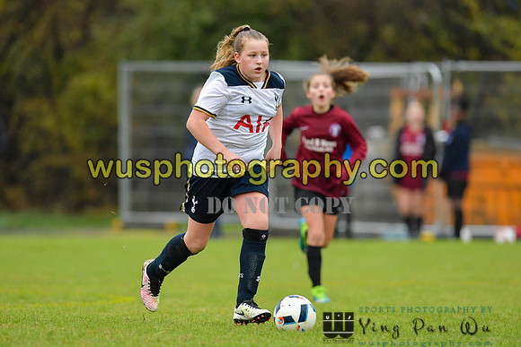 20161112-110459-3 Tottenham Hotspur Girls U13 v AFC Stoke Newington Girls U13