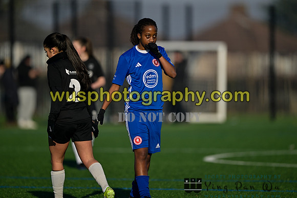 20250111-115409 Welling United Academy Girls U17 U18 v PLYR FC Girls U17 U18
