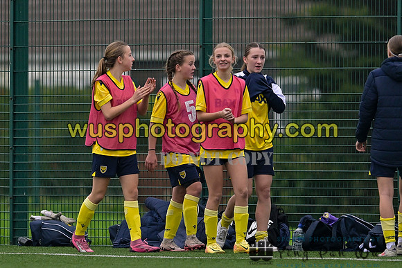 20241109-114403 West Ham United Performance Claret Girls U14 v Oxford United Girls U14
