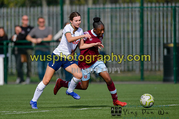 20220924-103629A West Ham United Academy Girls U15 v Tottenham Hotspur Women FC Academy U15