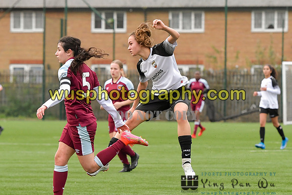 20211211-115059 West Ham United Academy Girls U16 v London Bees Academy U16