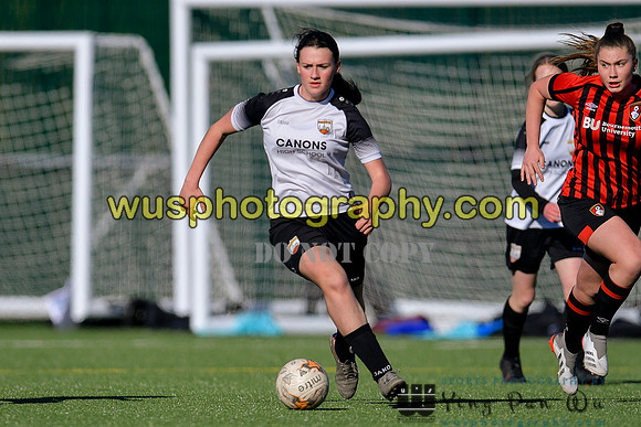 20220319-152302A London Bees Academy U14 v AFC Bournemouth Girls U14