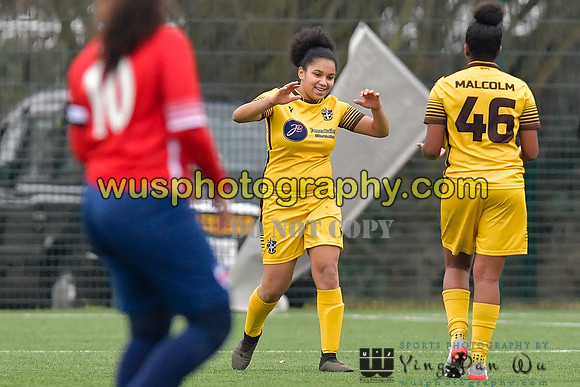 20220123-145555 AFC Leyton v Sutton United Women U21