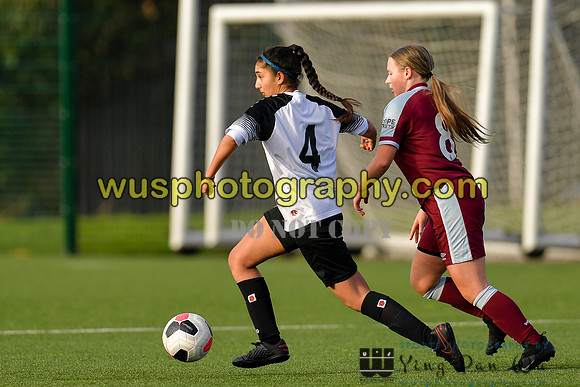 20211211-104910 West Ham United Academy Girls U16 v London Bees Academy U16