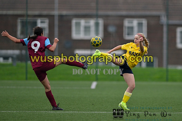 20241109-104540A West Ham United Performance Claret Girls U14 v Oxford United Girls U14