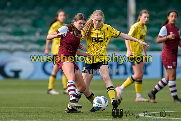 20240420-163339A West Ham United Academy Girls U16 v Oxford United Women U16