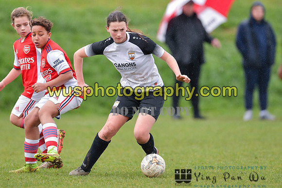 20220305-140047 London Bees Academy U14 v Arsenal FC Girls U13
