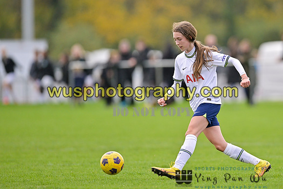 20221119-112606 Tottenham Hotspur Women FC Academy U15 v West Ham United Academy Girls U15