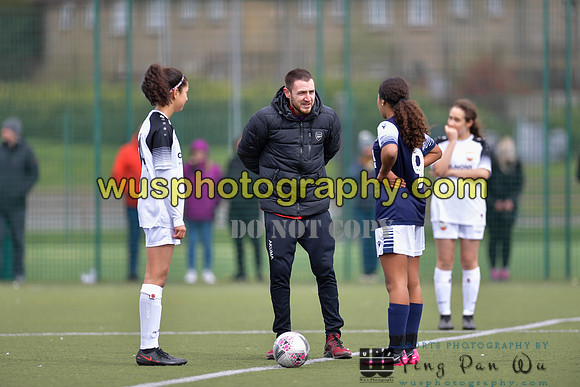 20210403-145057 London Bees Academy U14 v Millwall Lionesses Girls U14