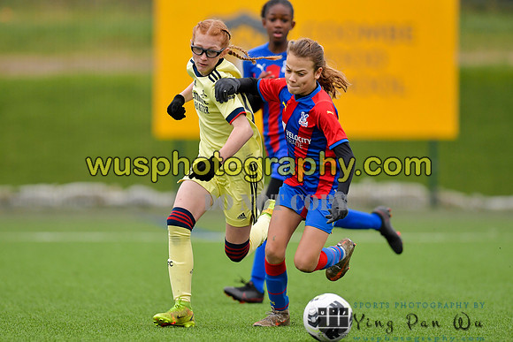 20220122-141128D Crystal Palace FC Girls U12 v Arsenal FC Girls U12