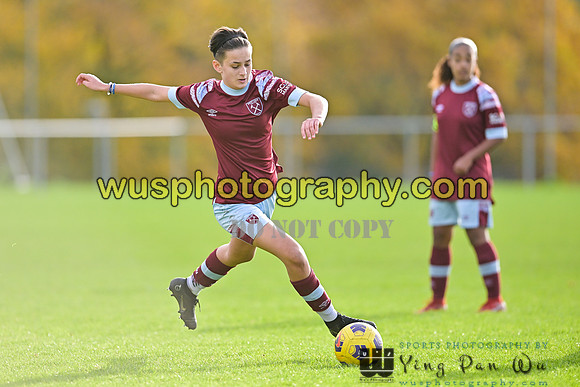20221119-110217B Tottenham Hotspur Women FC Academy U15 v West Ham United Academy Girls U15