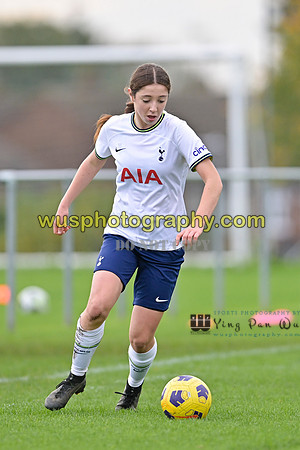 20221119-100747B Tottenham Hotspur Women FC Academy U15 v West Ham United Academy Girls U15