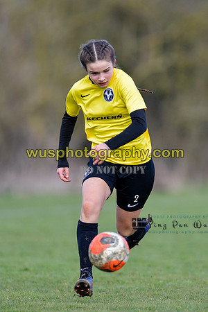 20220312-132112D Watford Ladies FC U14 Warriors v Welling United Girls U14