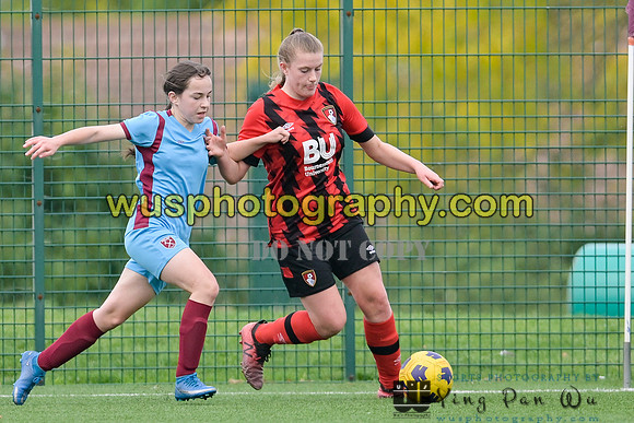 20221022-142241 West Ham United Performance Girls U16 v AFC Bournemouth Girls U16