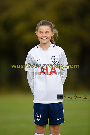 20171028-115616 Tottenham Hotspur Girls U12 Player Photo