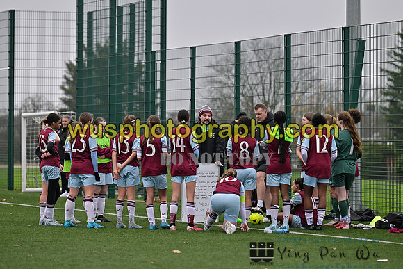 20241130-105302 West Ham United Warriors Girls U14 v Fareham Town Youth FC Girls U14
