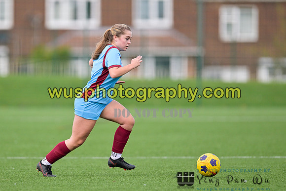20221022-141801 West Ham United Performance Girls U16 v AFC Bournemouth Girls U16