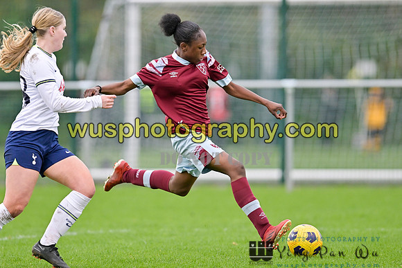 20221119-113515B Tottenham Hotspur Women FC Academy U15 v West Ham United Academy Girls U15