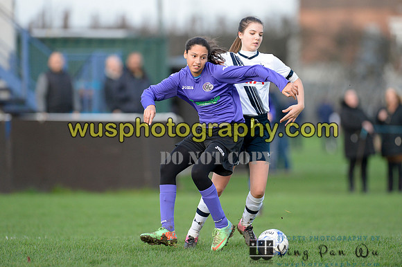 20151219-110333-2 Tottenham Hotspur Girls U14 v Garston Girls U14 Pumas