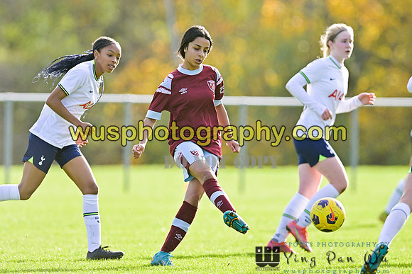 20221119-103507 Tottenham Hotspur Women FC Academy U15 v West Ham United Academy Girls U15