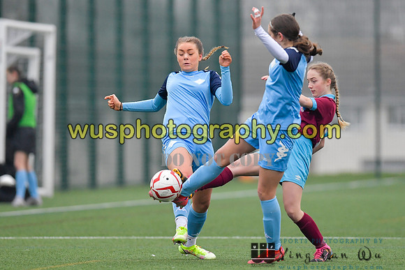 20220115-145643 West Ham United Performance Girls U16 v London City Lionesses U16