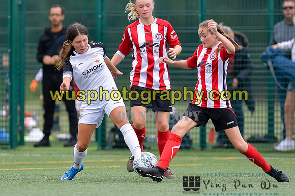 20210925-123636 London Bees Academy U16 v Corfe Mullen United Juniors FC Girls U16