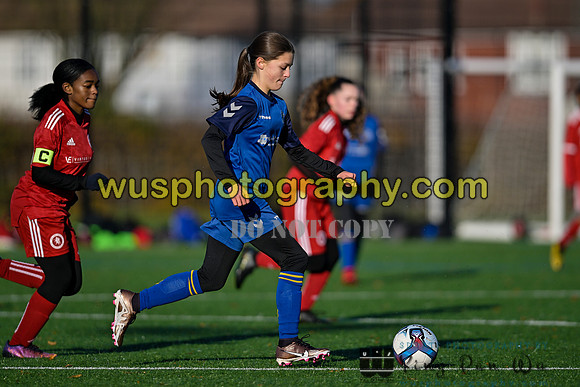 20221210-114132 Welling United FC Girls U13 v Hashtag United FC Girls U13