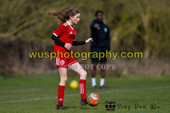 20220312-133652B Watford Ladies FC U14 Warriors v Welling United Girls U14