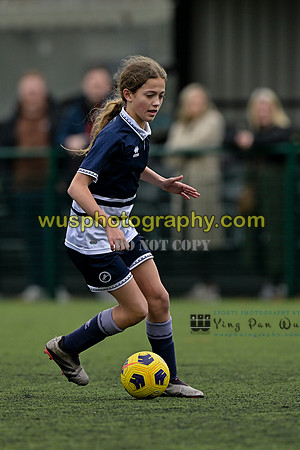 20250222-110809A Millwall Lionesses U12 v New Level Soccer Girls U12