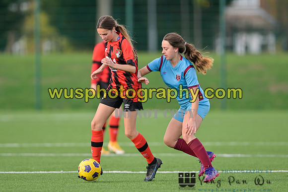 20221022-152805 West Ham United Performance Girls U15 v PLYR Baypoint CF Girls U15