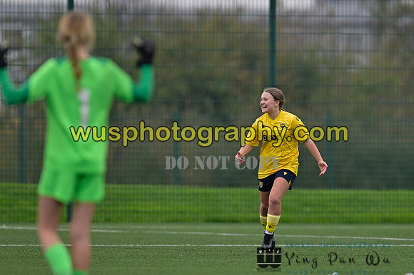 20241109-114351B West Ham United Performance Claret Girls U14 v Oxford United Girls U14