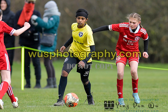 20220312-125840B Watford Ladies FC U14 Warriors v Welling United Girls U14
