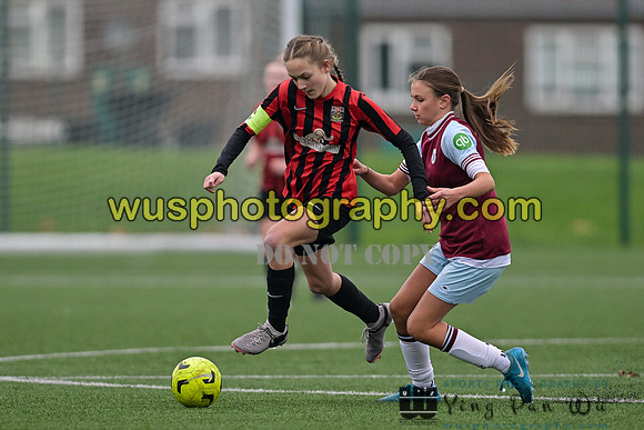 20241130-100744A West Ham United Warriors Girls U14 v Fareham Town Youth FC Girls U14