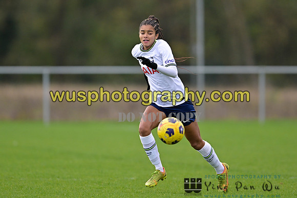 20221119-100540 Tottenham Hotspur Women FC Academy U15 v West Ham United Academy Girls U15
