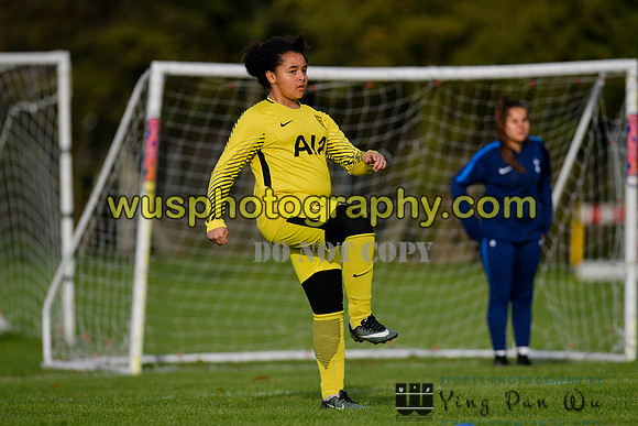 20171028-100846-2 Tottenham Hotspur Girls U11 v St Albans City Youth Girls U11 South