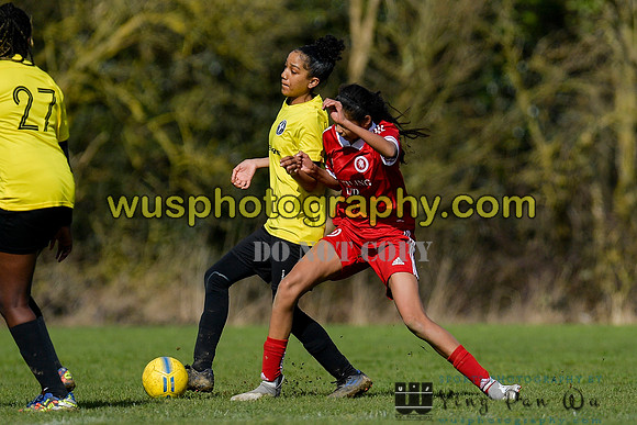 20220312-130548 Watford Ladies FC U14 Warriors v Welling United Girls U14