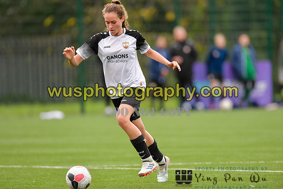 20211211-114155 West Ham United Academy Girls U16 v London Bees Academy U16