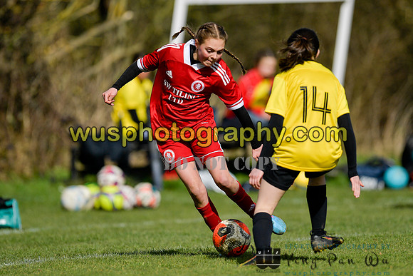20220312-122802C Watford Ladies FC U14 Warriors v Welling United Girls U14