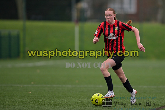 20241130-100844 West Ham United Warriors Girls U14 v Fareham Town Youth FC Girls U14