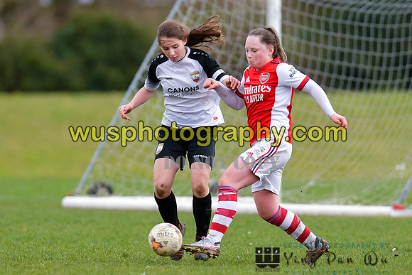 20220305-141116 London Bees Academy U14 v Arsenal FC Girls U13